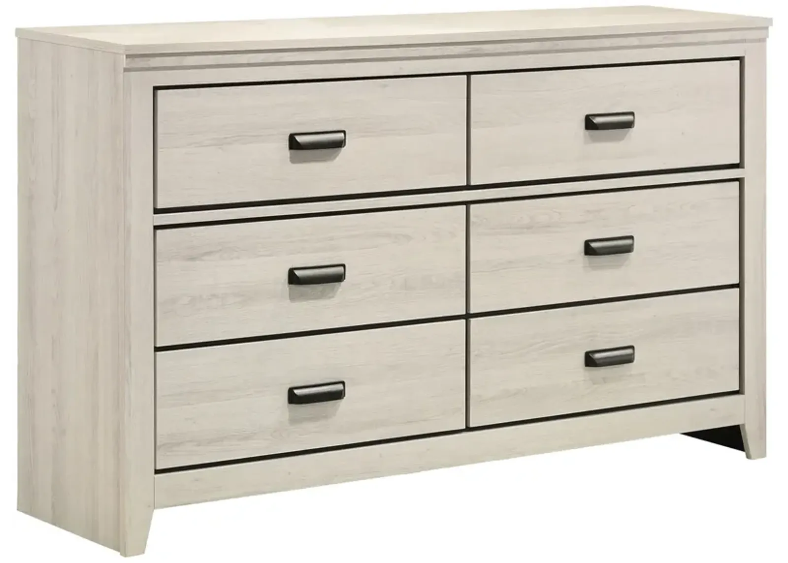 Carter Dresser in White by Crown Mark