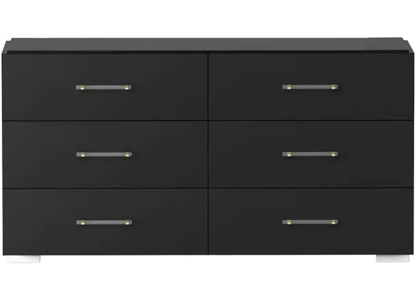 Florence Dresser in Gloss Black by Chintaly Imports