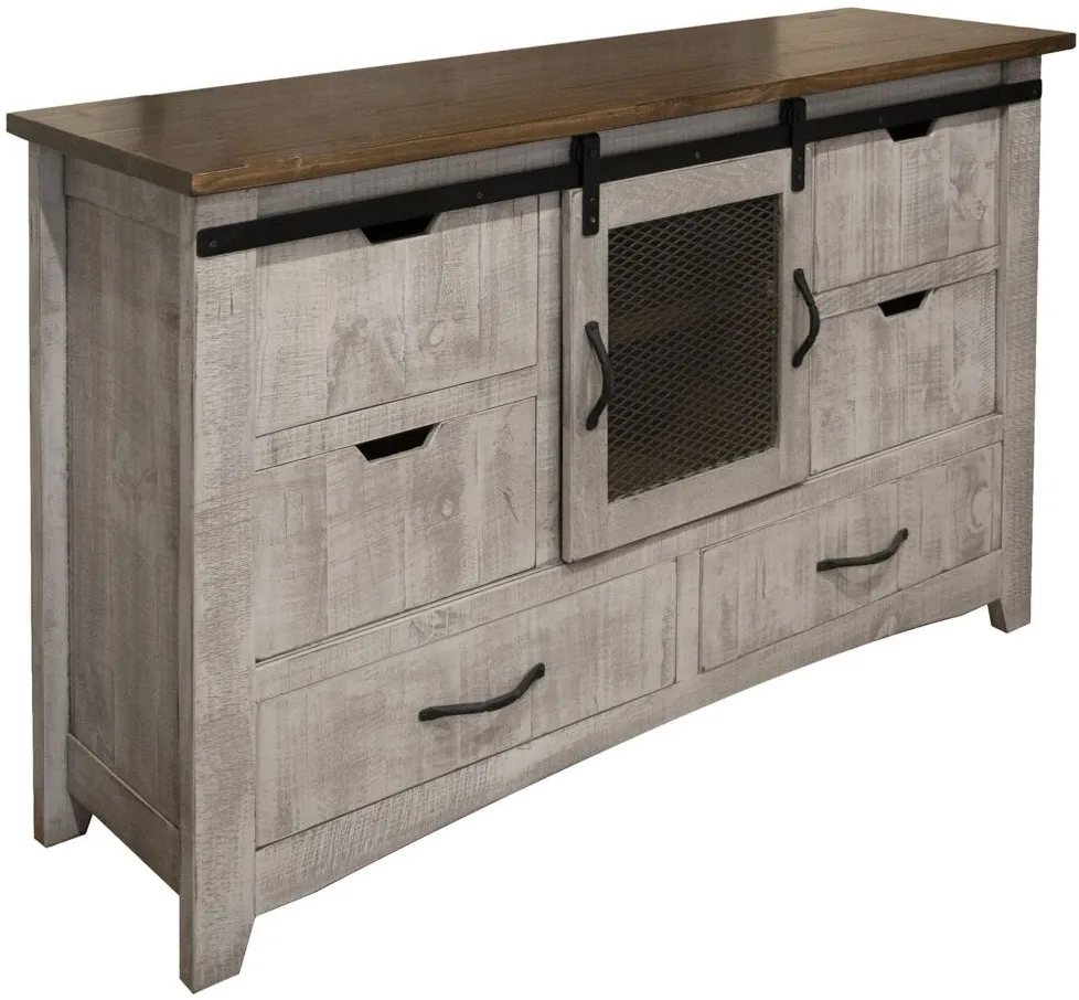 Pueblo Dresser in Gray by International Furniture Direct