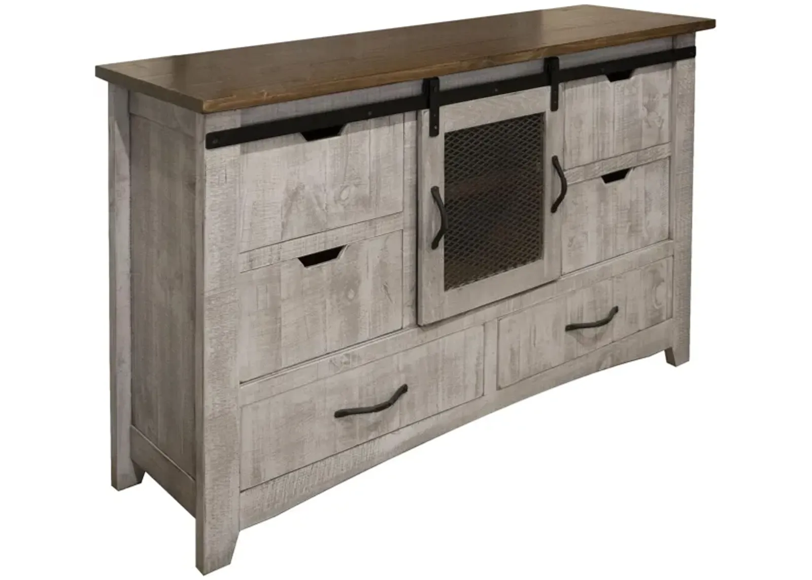 Pueblo Dresser in Gray by International Furniture Direct