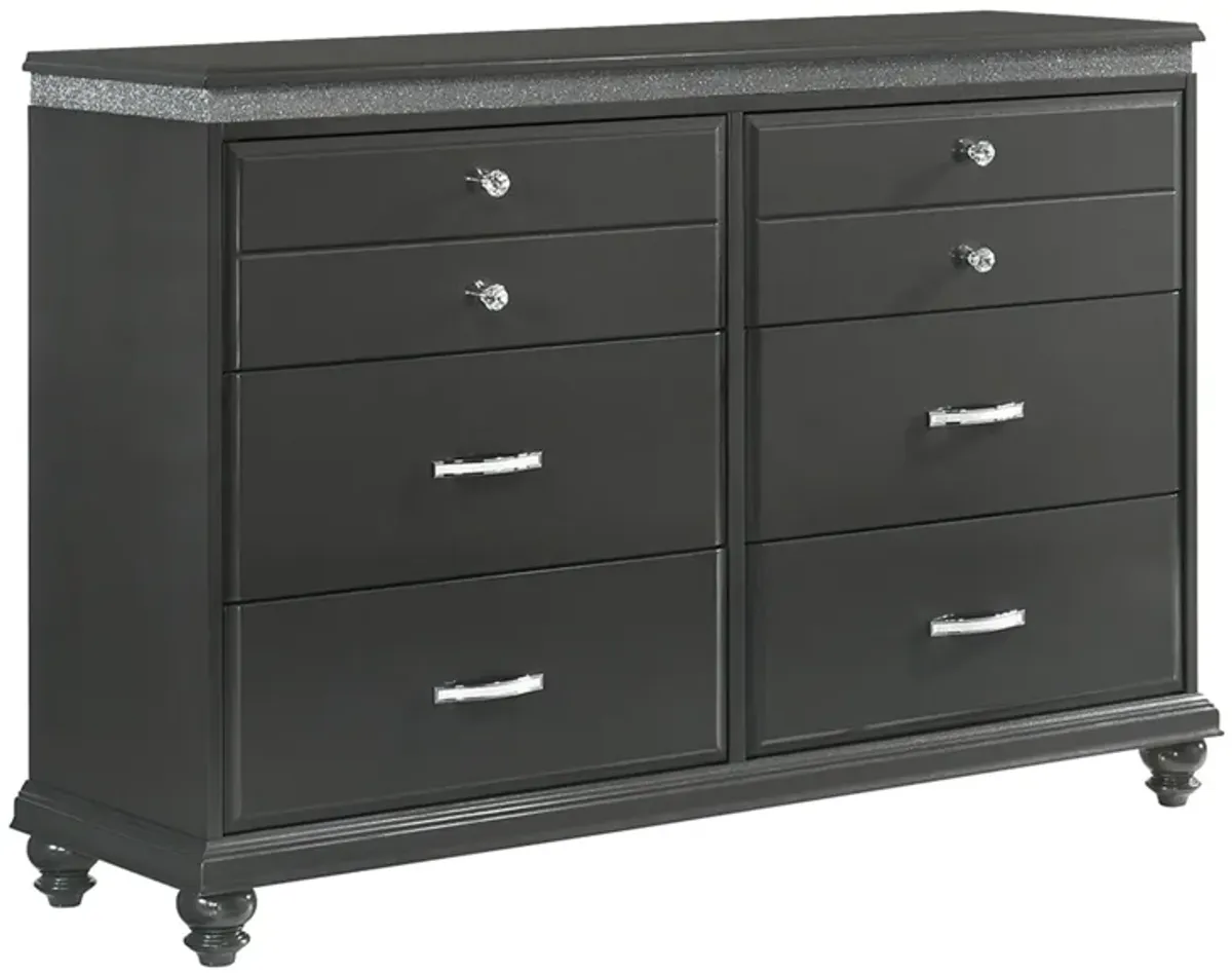 Frampton Bedroom Dresser in Black by Crown Mark