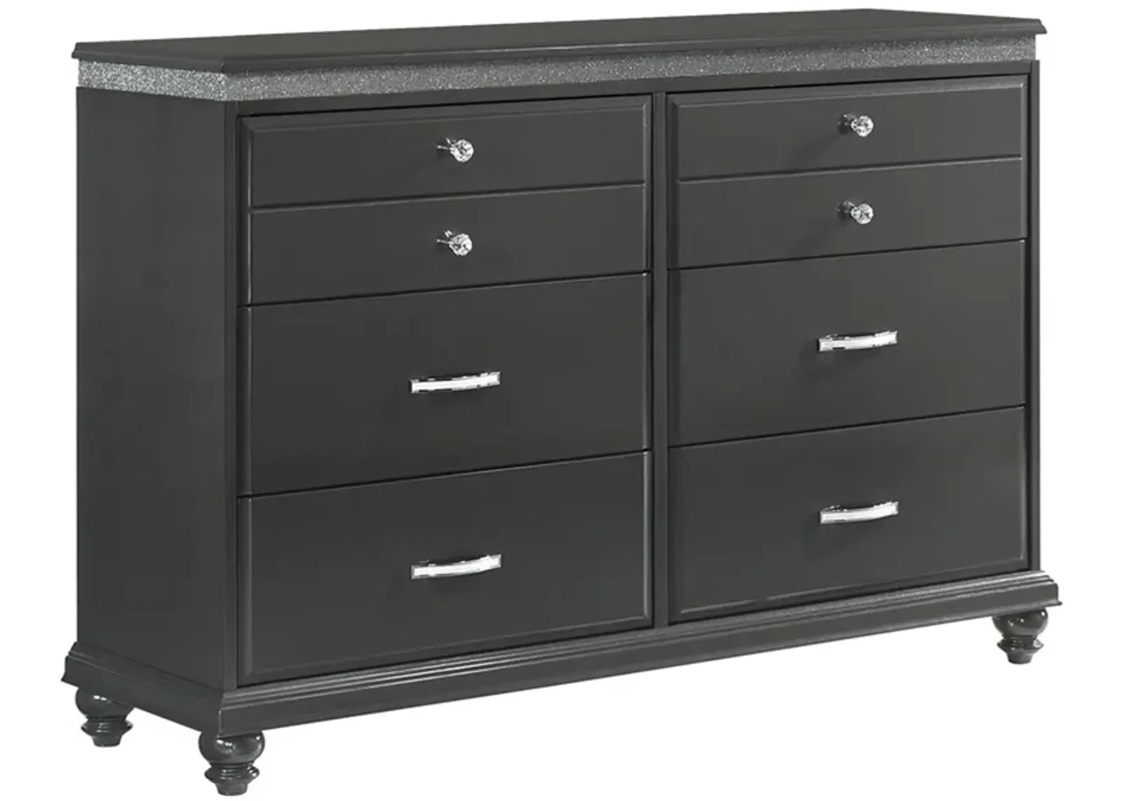 Frampton Bedroom Dresser in Black by Crown Mark