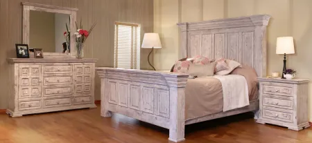 Terra Bedroom Dresser in Vintage White by International Furniture Direct