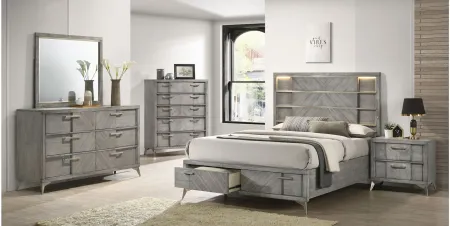 Aries Dresser in Gray by Bernards Furniture Group