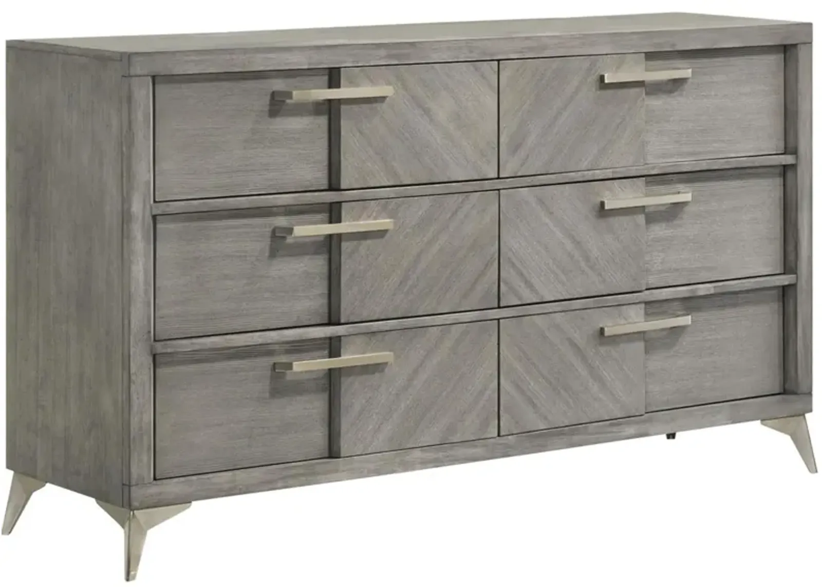 Aries Dresser in Gray by Bernards Furniture Group