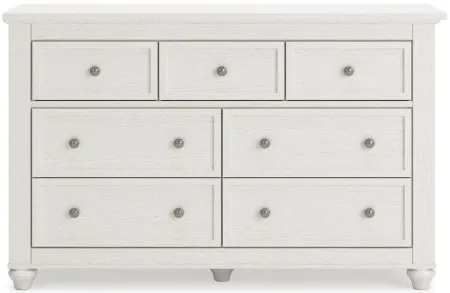 Grantoni Dresser in White by Ashley Furniture