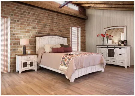 Pueblo Bedroom Dresser in White by International Furniture Direct