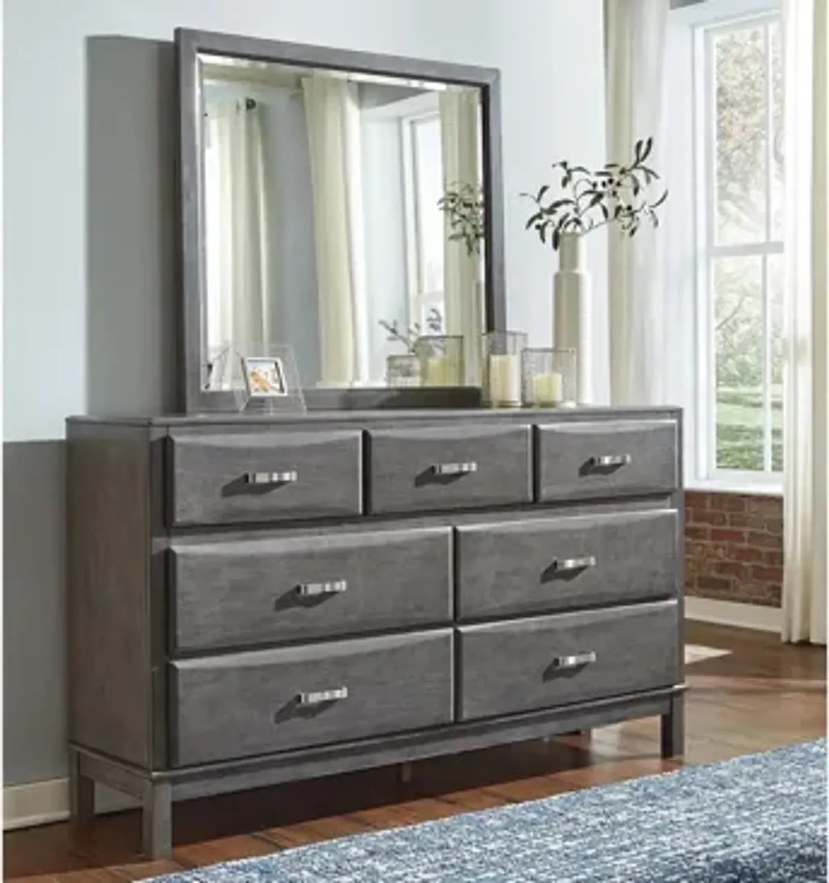 Caitbrook Dresser and Mirror