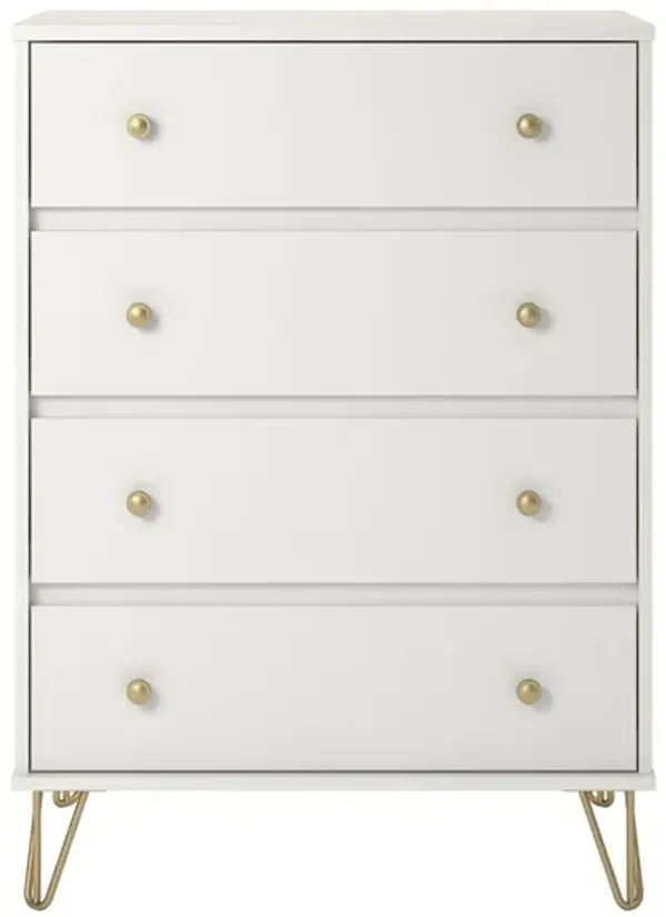 Novogratz Finley Four Drawer Dresser