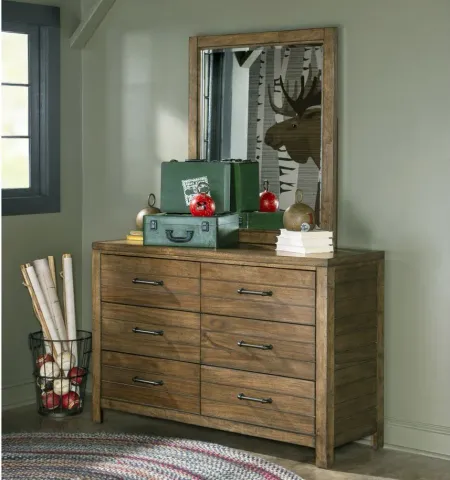 Summer Camp Dresser in Tree House Brown by Legacy Classic Furniture