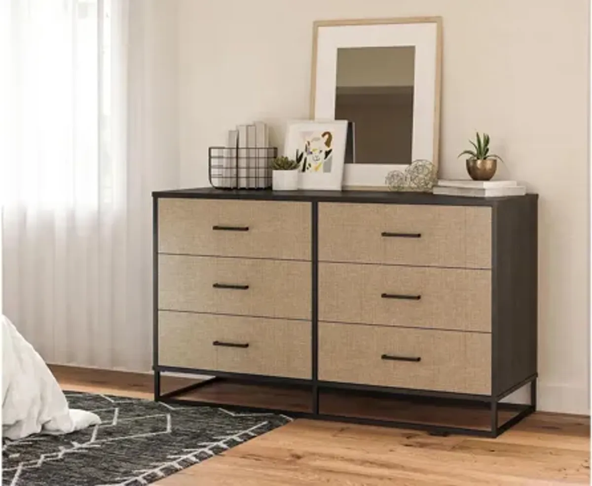 Novogratz Kelly Six Drawer Dresser