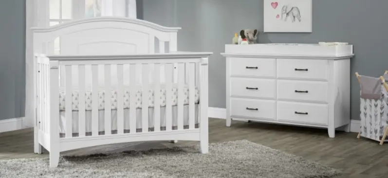 Oxford Baby Willowbrook Changing Topper in White by M DESIGN VILLAGE