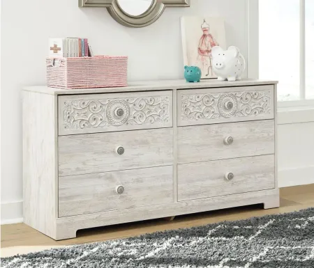 Paxberry Dresser in Whitewash by Ashley Express
