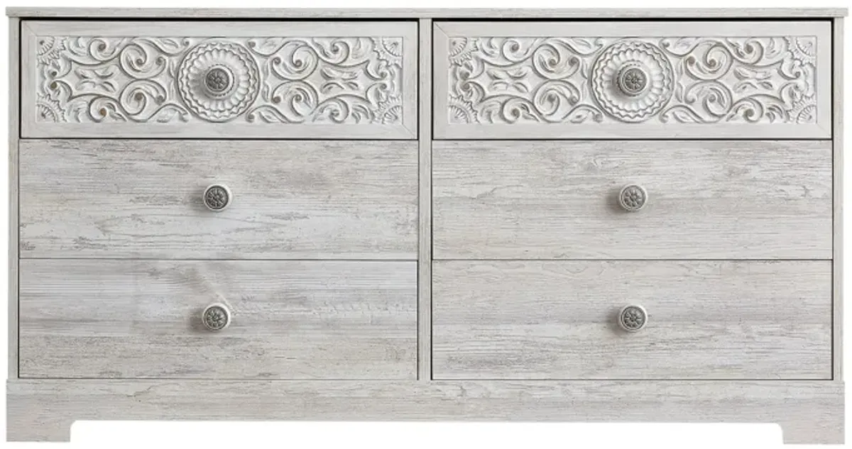 Paxberry Dresser in Whitewash by Ashley Express