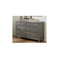 Lake House 8 Drawer Dresser in Stone by Hillsdale Furniture