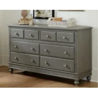 Lake House 8 Drawer Dresser in Stone by Hillsdale Furniture