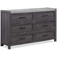 Madsen Dresser in Dark Gray / MILKY color by Crown Mark