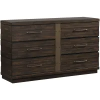 Edison Dresser in Brown by Bernards Furniture Group