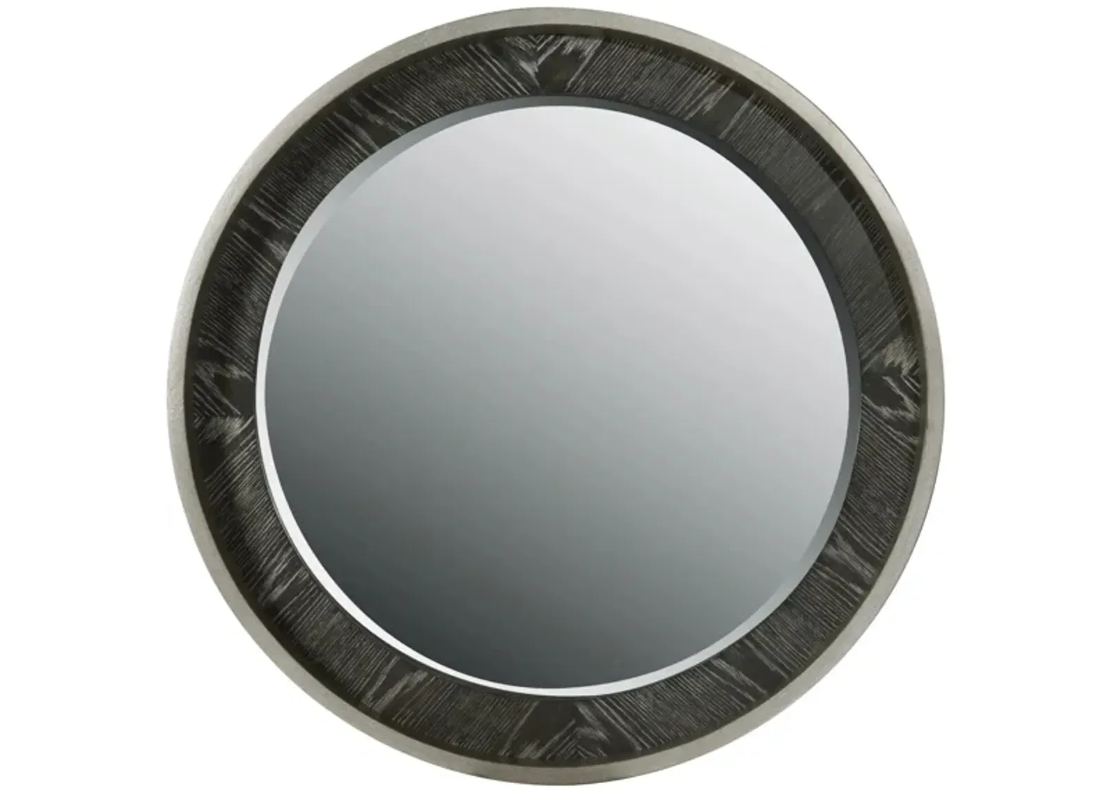 Eve Round Mirror in Black by Bellanest.