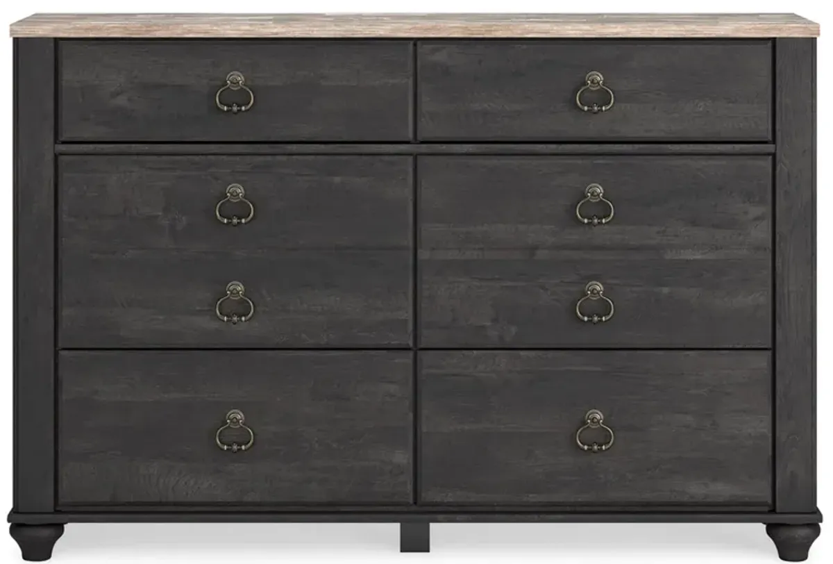 Nanforth Dresser in Two-tone by Ashley Furniture