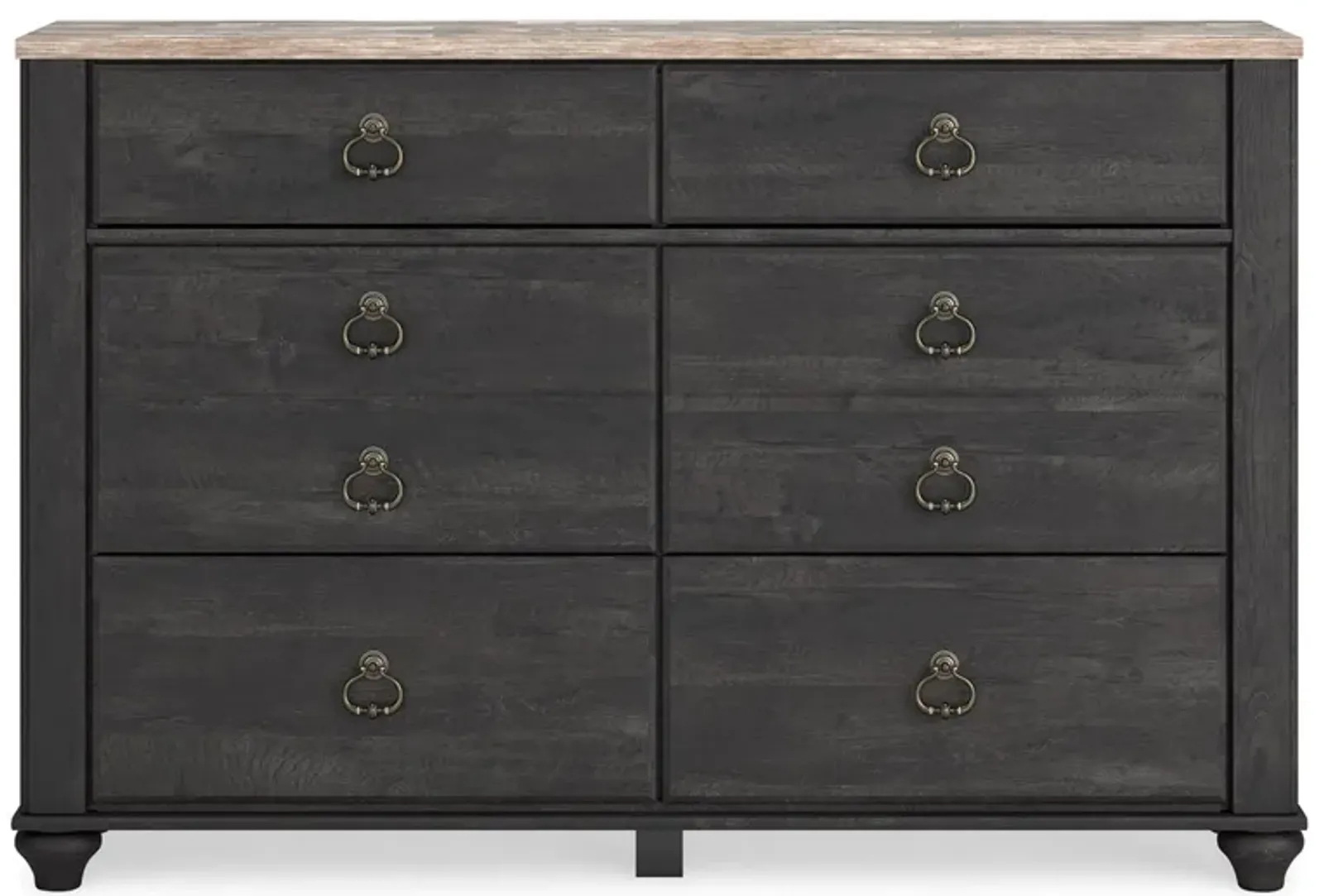 Nanforth Dresser in Two-tone by Ashley Furniture