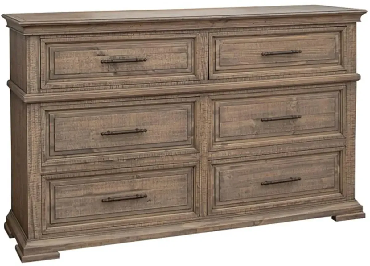 Royal Dresser in Brown by International Furniture Direct