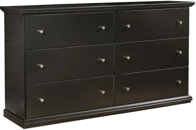 Rossie Bedroom Dresser in Black by Glory Furniture