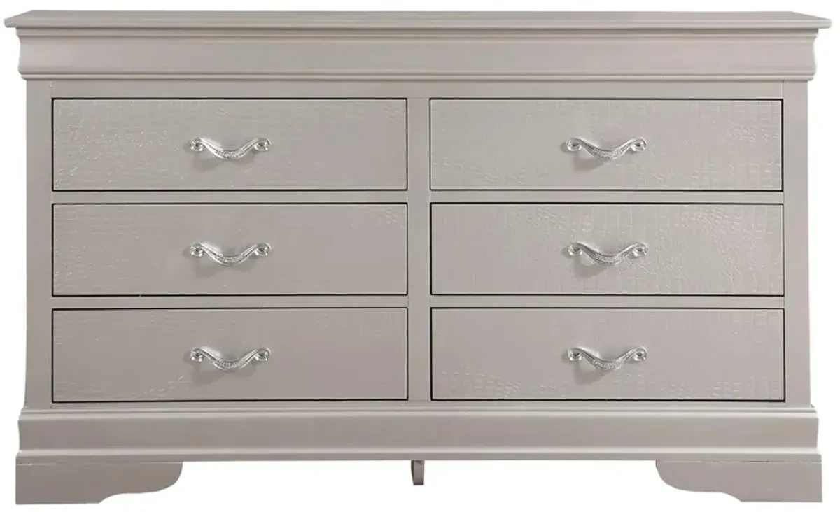 Lorana Dresser in Champagne by Glory Furniture