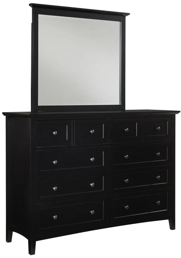 Tompkins Bedroom Dresser in Black by Bellanest