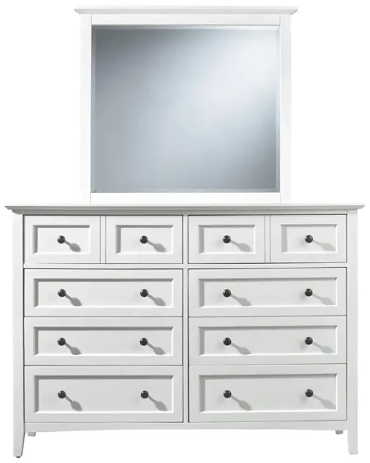 Tompkins Bedroom Dresser in White by Bellanest