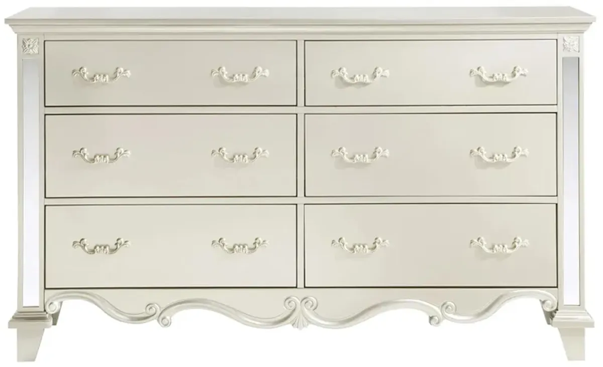 Motsinger Dresser in Champagne by Homelegance