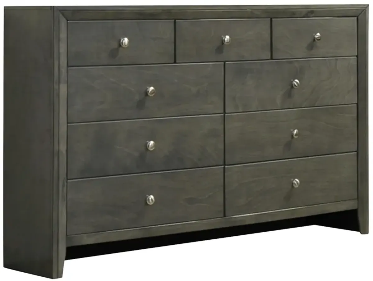 Evan Bedroom Dresser in Grey by Crown Mark