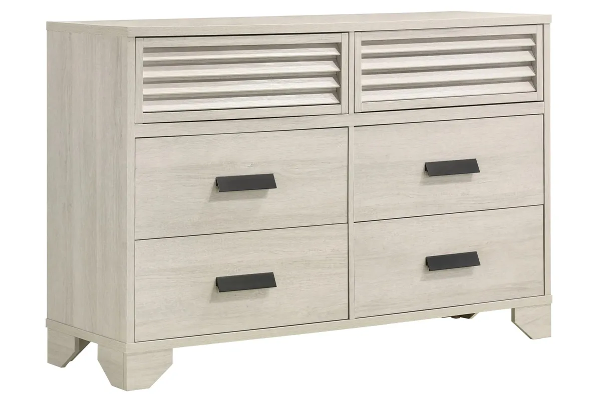 Sarter Dresser in White by Crown Mark