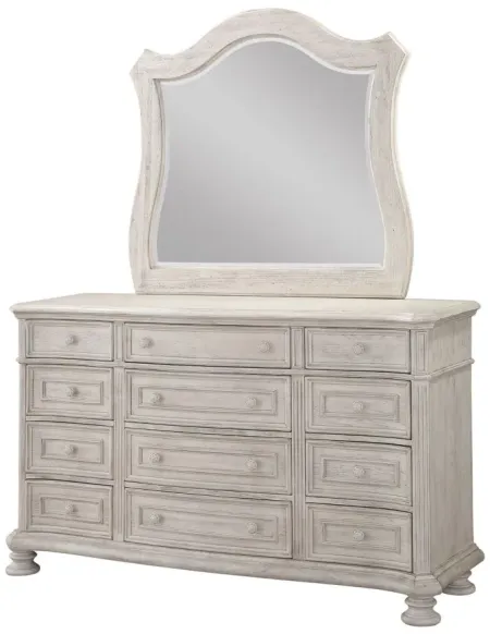 Barton Creek Bedroom Dresser in White by Avalon Furniture