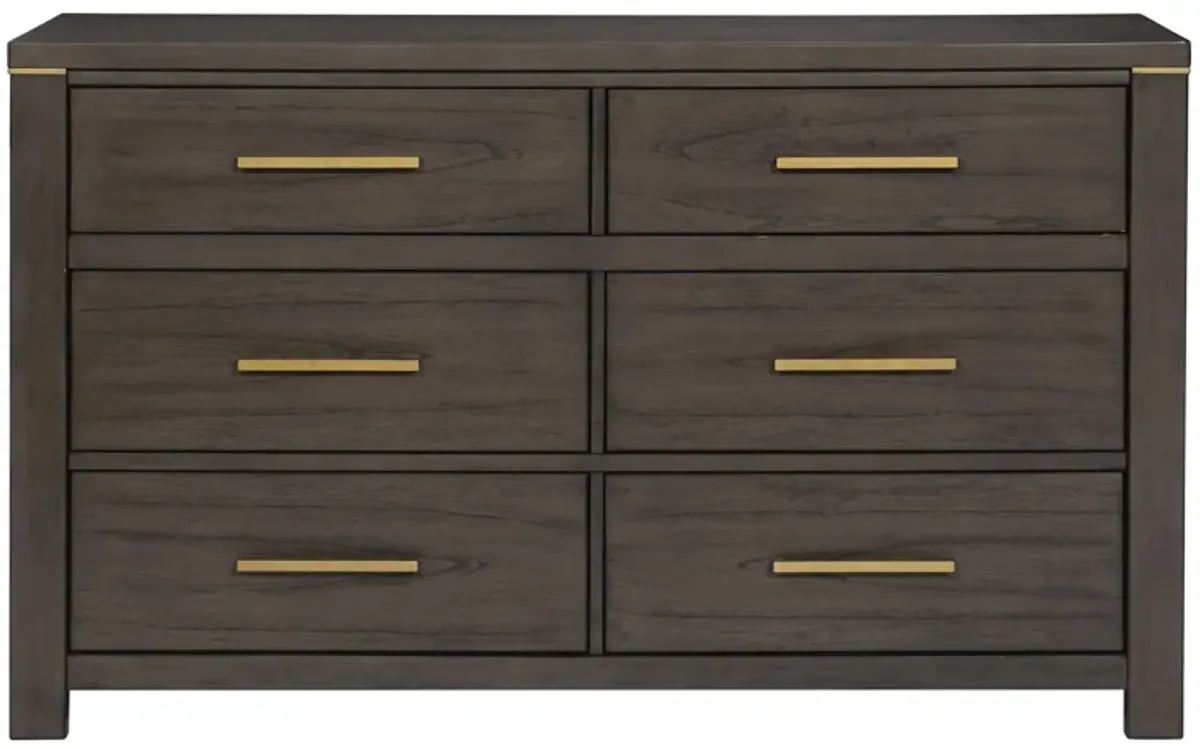 Danridge Dresser in Brownish Gray by Homelegance