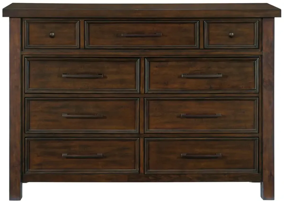 Rosemont Dresser in Brown by Homelegance