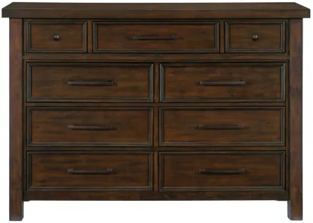 Rosemont Dresser in Brown by Homelegance