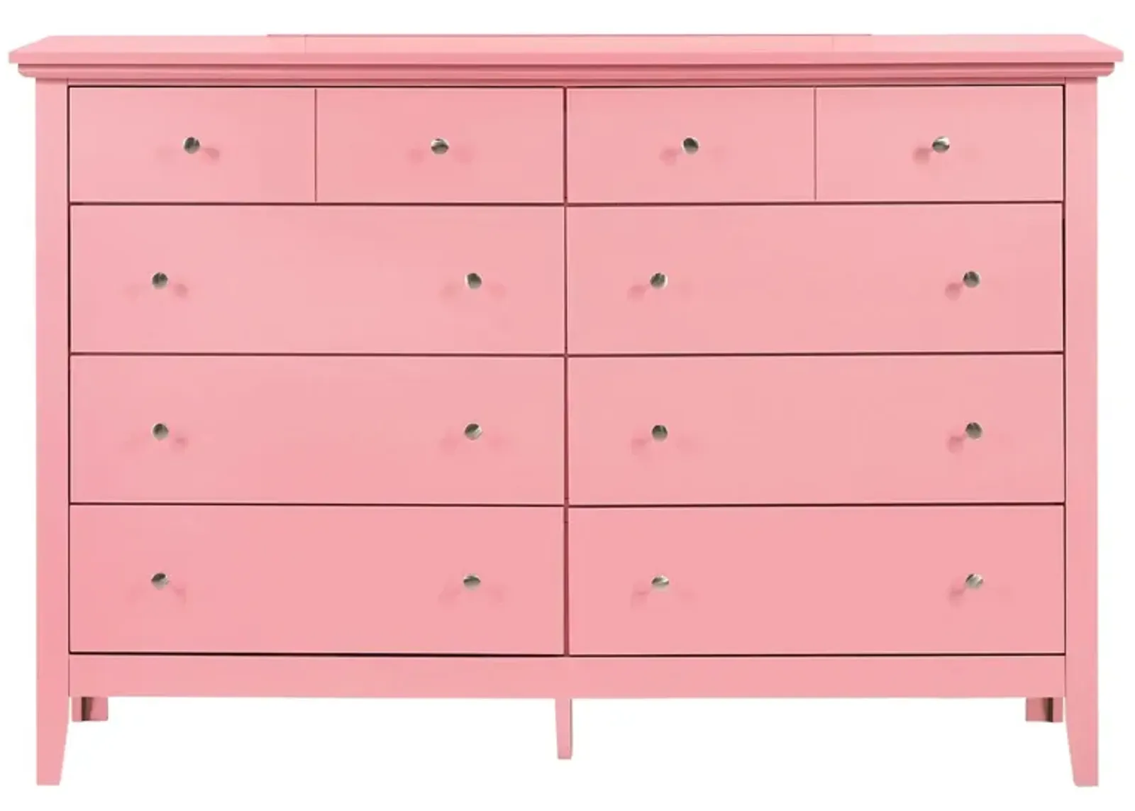 Hammond Bedroom Dresser in Pink by Glory Furniture