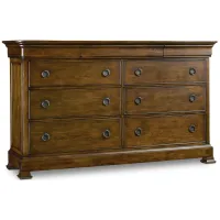 Archivist Nine-Drawer Dresser in Brown by Hooker Furniture