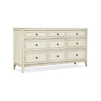 Sanctuary Anastasie Dresser in White by Hooker Furniture