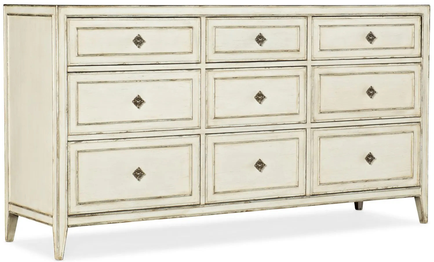 Sanctuary Anastasie Dresser in White by Hooker Furniture