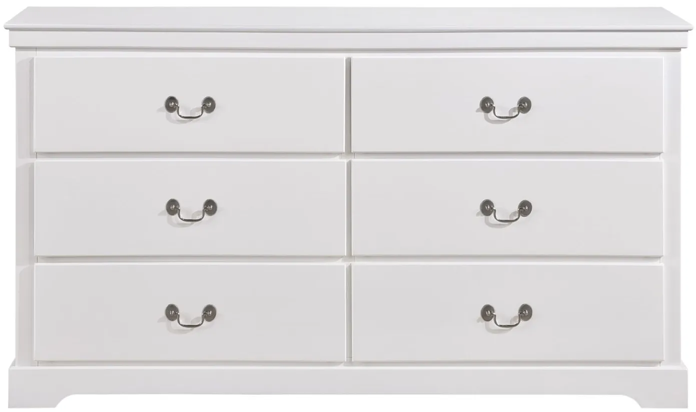 Place Dresser in White by Homelegance
