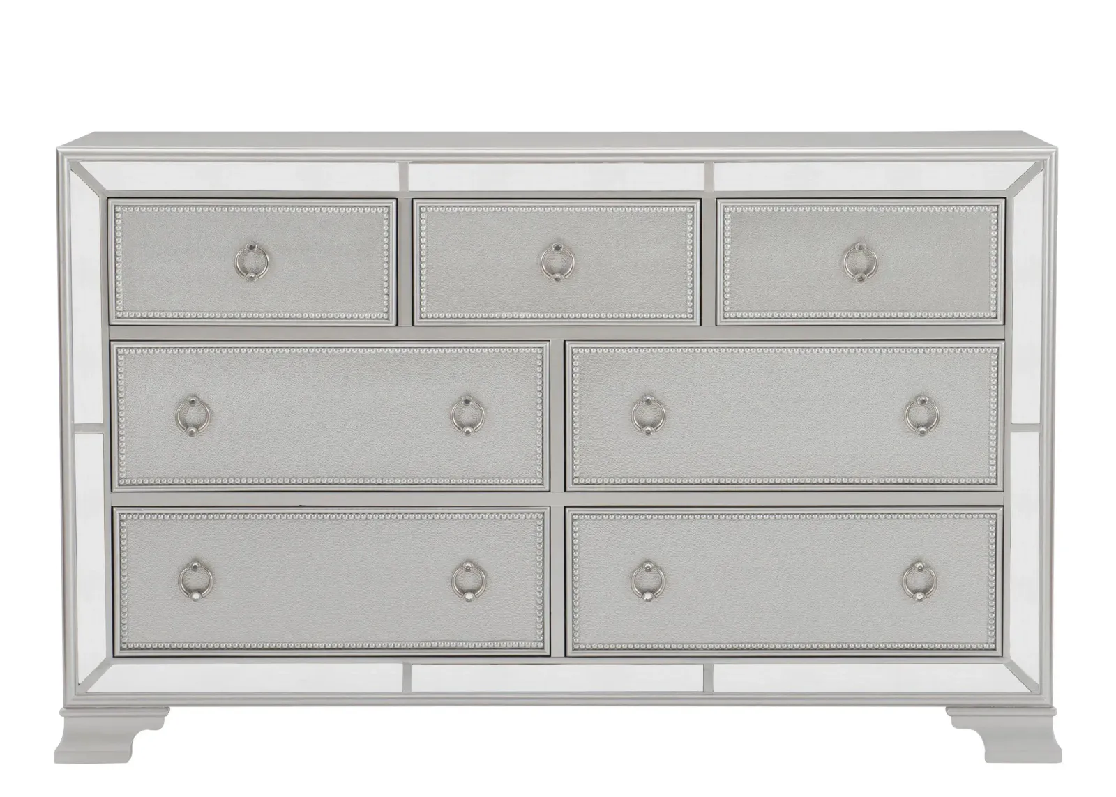 Beaver Creek Dresser in Silver by Homelegance