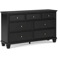 Lanolee Dresser in Black by Ashley Furniture
