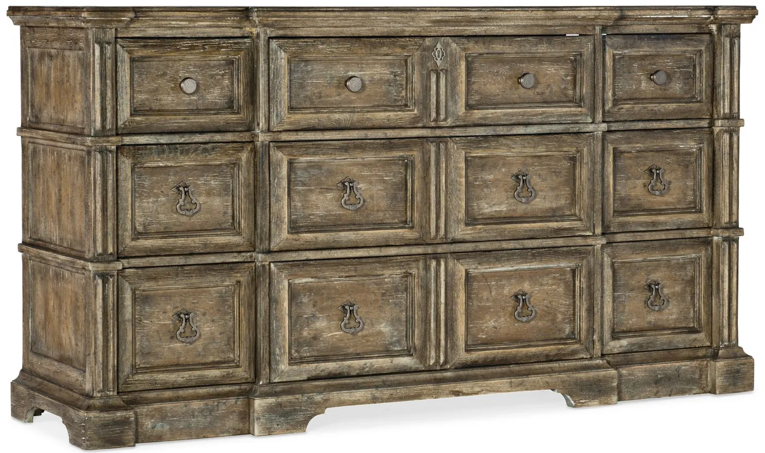 La Grange Nine-Drawer Dresser in Brown by Hooker Furniture