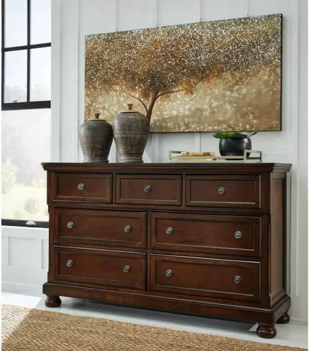 Porter Dresser in Rustic Brown by Ashley Furniture