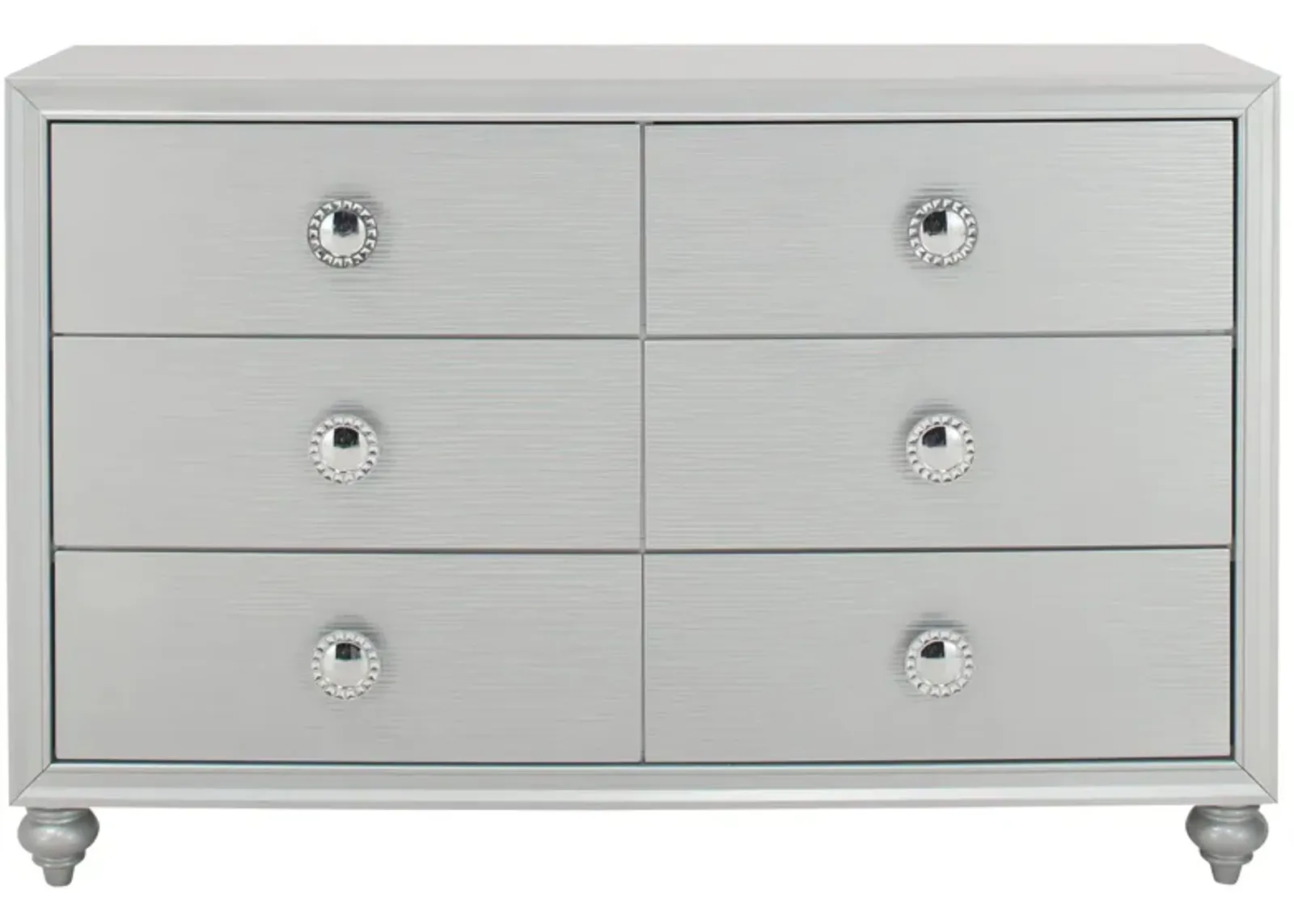 Hazel Dresser in Silver by Hillsdale Furniture