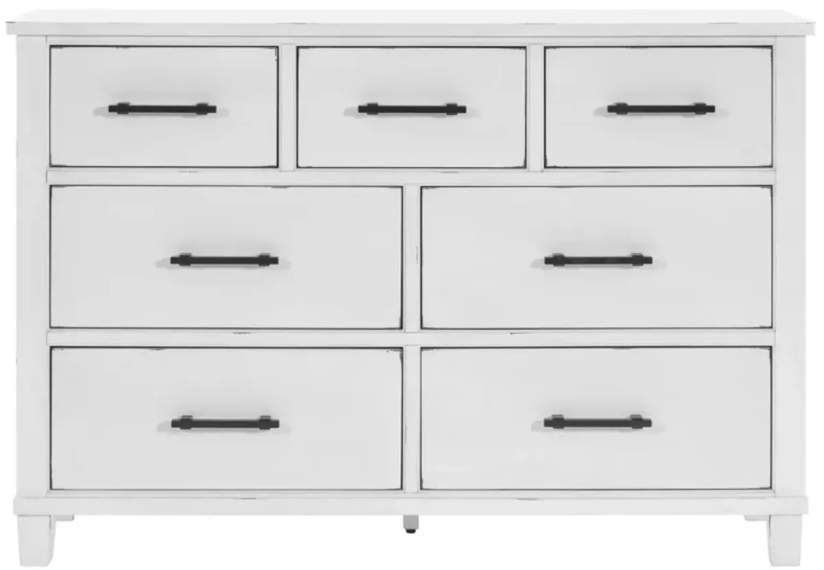 Herman Dresser in Antique White by Homelegance