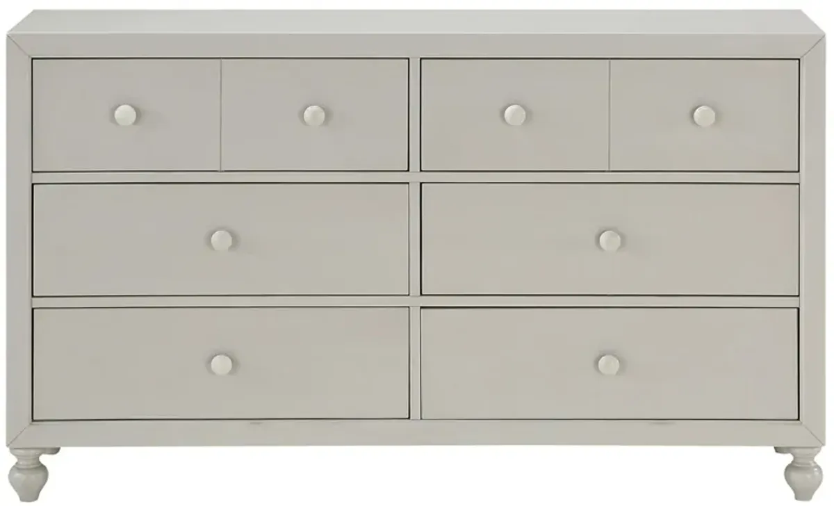 Ruote Bedroom Dresser in Gray by Homelegance