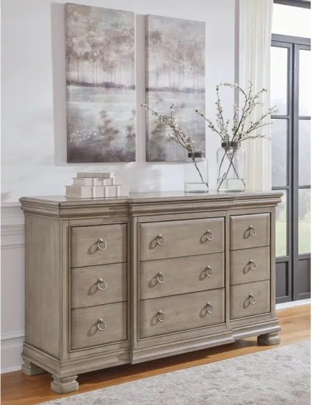 Lexorne Dresser in Gray by Ashley Furniture